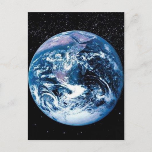 ERDE POSTKARTE (Vorderseite)