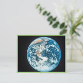 Erde Postkarte (Stehend Vorderseite)
