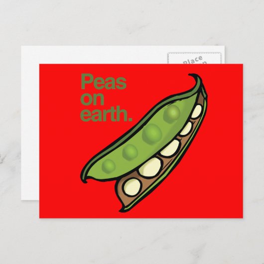 ERDE POSTKARTE (Vorne/Hinten)