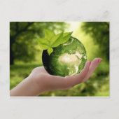 Erde Postkarte (Vorderseite)