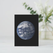 Erde Postkarte (Stehend Vorderseite)