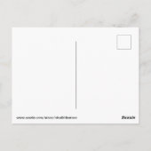 Erde Postkarte (Rückseite)