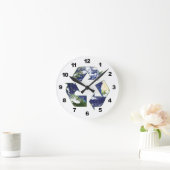 Erde - recycelnd runde wanduhr (Zuhause)