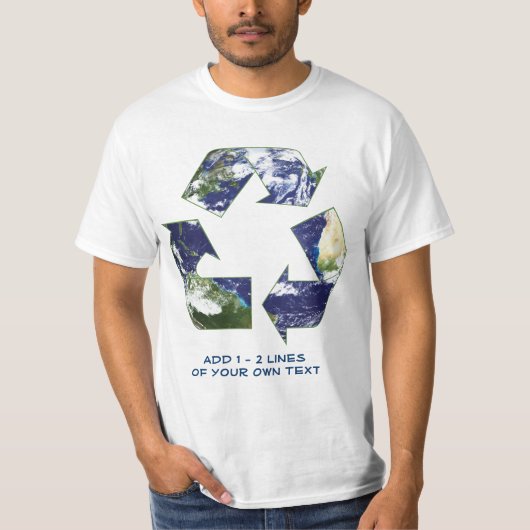 Erde - recycelnd T-Shirt (Vorderseite)