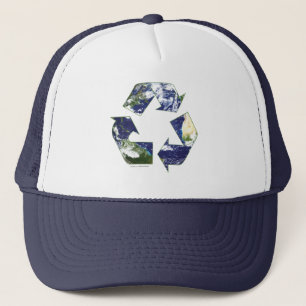 Erde - recycelnd truckerkappe