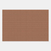Erde Retro Geometrisch Geschenkpapier Set (Vorderseite 3)