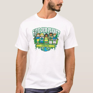 Erde scherzt Kansas T-Shirt