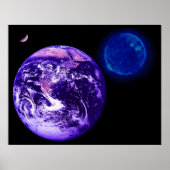 Erde, Sonne, Venus Poster (Vorne)