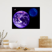 Erde, Sonne, Venus Poster (Küche)