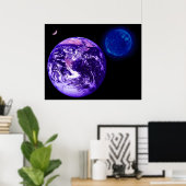 Erde, Sonne, Venus Poster (Heimbüro)