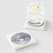 Erde Steinuntersetzer (Seitenansicht)