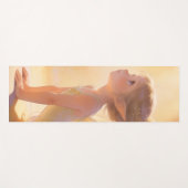 🌿 ✨ Erde, Strecke und Strahle Yogamatte (Vorderseite (Horizontal))