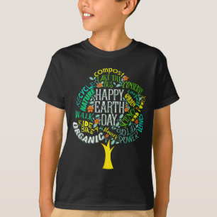 Erde Tag Baum rettet Erde Inspiration T-Shirt