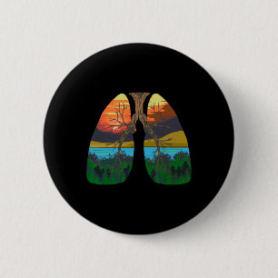 Erde Tagesgeschenk Umwelt Natur Lover Button
