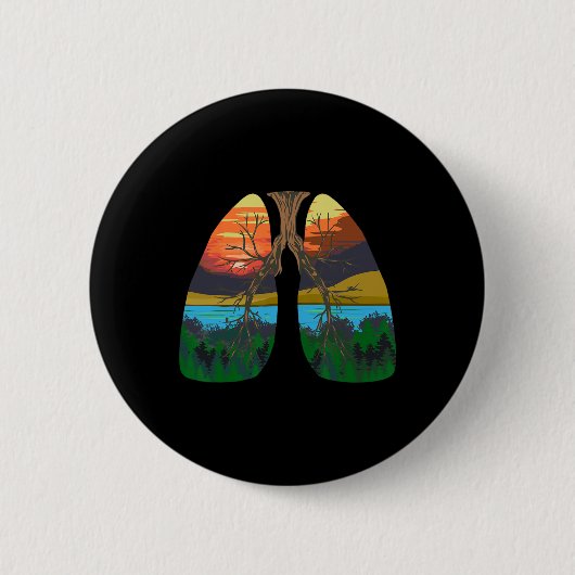 Erde Tagesgeschenk Umwelt Natur Lover Button (Vorderseite)