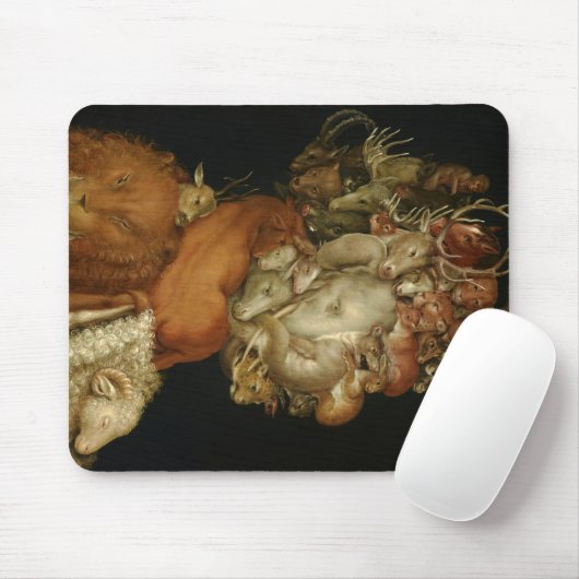 Erde, Terra, 1570 von Giuseppe Arcimboldo Mousepad (Mit Mouse)