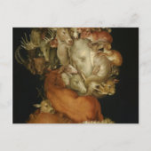 Erde, Terra, 1570 von Giuseppe Arcimboldo Postkarte (Vorderseite)