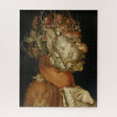 Erde, Terra von Giuseppe Arcimboldo Puzzle (Vertikal)