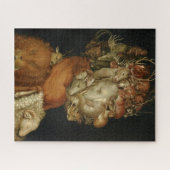 Erde, Terra von Giuseppe Arcimboldo Puzzle (Horizontal)