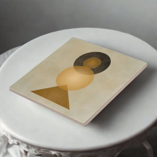 Erde Tone Geometrische ästhetische Keramik Tiles Fliese