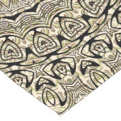 Erde Tone Mandala Intricate Geometrische Muster Großer Tischläufer (Ecke)