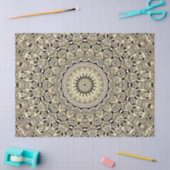 Erde Tone Mandala Intricate Geometrische Muster Seidenpapier (Basteln)