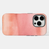 Erde Tone Rosa Orange Wasserfarbe Case-Mate iPhone Hülle (Rückseite (Horizontal))