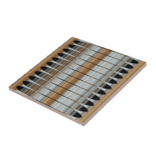 Erde tont Peruaner-Reihen-Keramik-Fliese Fliese