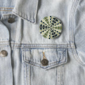 Erde tont symmetrisches Kaleidoskop Button (Beispiel)