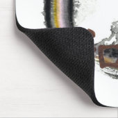 Erde tonte Enso - Harmonie Mousepad (Ecke)