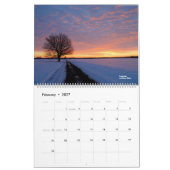 Erde trifft Landschaftskalender des Himmel-2012 Kalender (Feb 2027)
