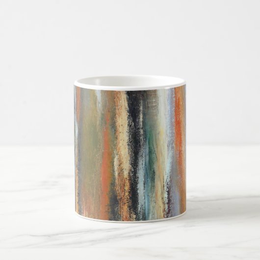 Erde überlagert abstrakte Tasse (Mittel)