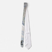 Erde und Himmel Yin Yang Krawatte (Rückseite)