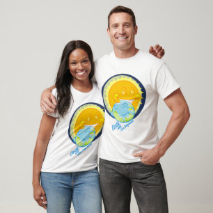 Erde und ihr Begleiter T-Shirt