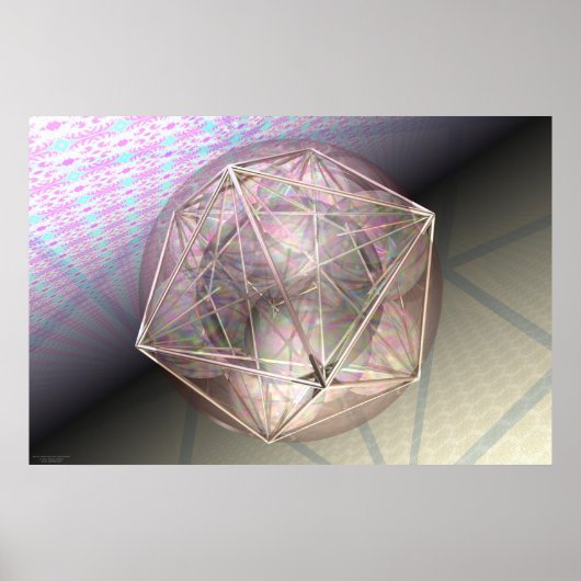 Erde und Mars pro Martineau Poster (Vorne)