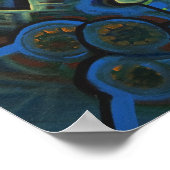 Erde und Mensch Poster (Ecke)