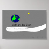 Erde und Mond #11 Poster (Vorne)