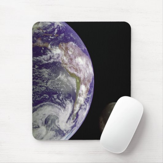 Erde und Mond Mousepad (Mit Mouse)