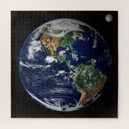 Erde und Mond Puzzle