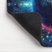 Erde und Planeten Weltraum-Mauspad Mousepad (Ecke)