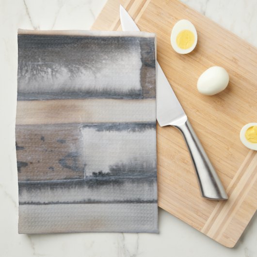 Erde und Rauchen I Handtuch (Viertel Falte)