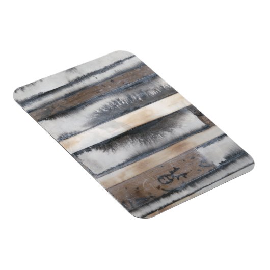 Erde und Rauchen I Magnet (Rechte Seite)