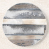 Erde und Rauchen I Sandstein Untersetzer (Vorne)