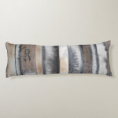 Erde und Rauchen I Seitenschläferkissen (Rückseite)