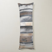 Erde und Rauchen I Seitenschläferkissen (Rückseite (Vertikal))