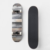 Erde und Rauchen I Skateboard (Vorderseite)