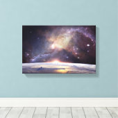 Erde und Raum umhüllte Leinwand (Insitu (Holzboden))