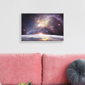 Erde und Raum umhüllte Leinwand (Insitu (Wohnzimmer))