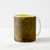 Erde und Sonne Zweifarbige Tasse (VorderseiteRechts)