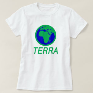 Erde und Text: Erde in Galicien T-Shirt